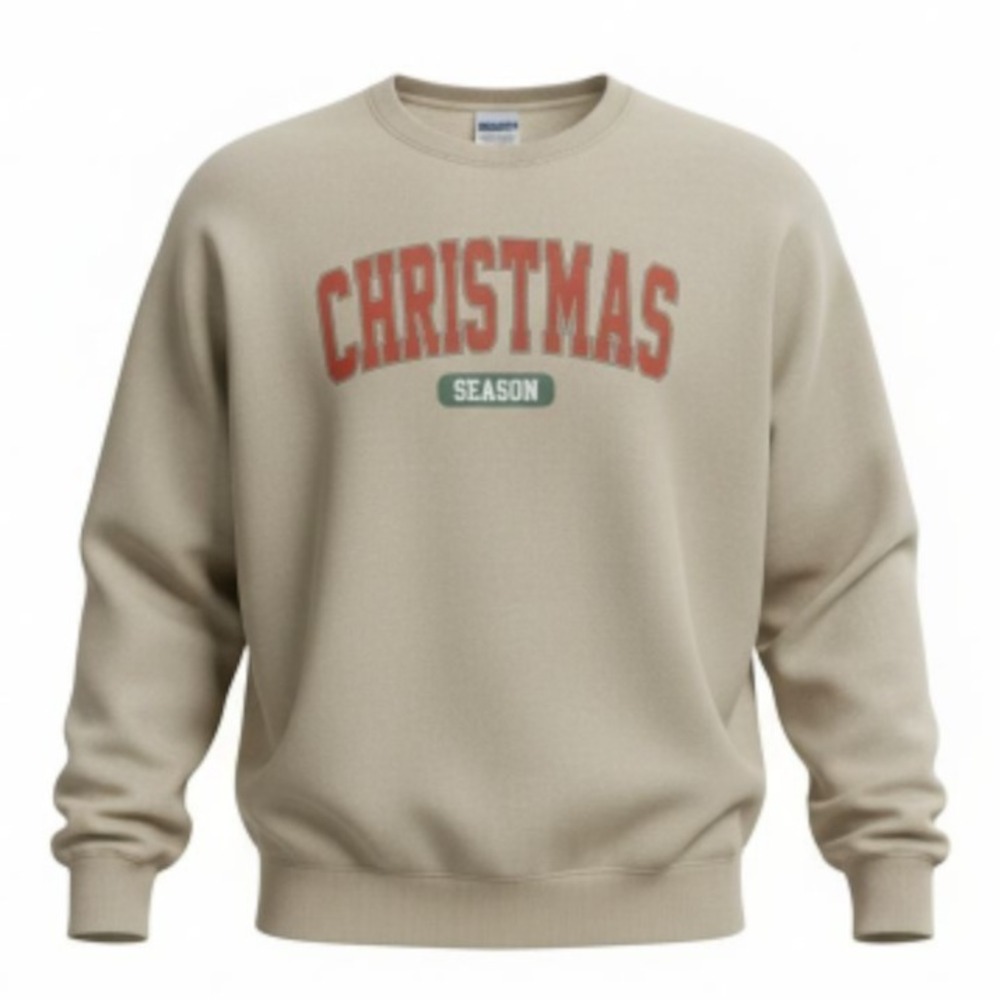 Christmas Season Gildan Heavy Blend Graphic Sweatshirt XL Long Sleeve Crewneck
